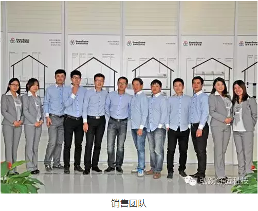 弘跃暖通销售团队图