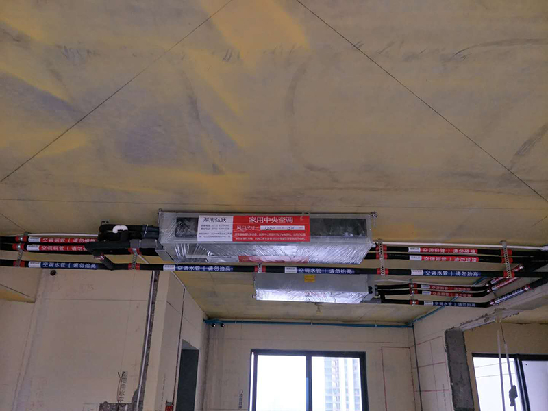 长沙卓越蔚蓝海岸中央空调图