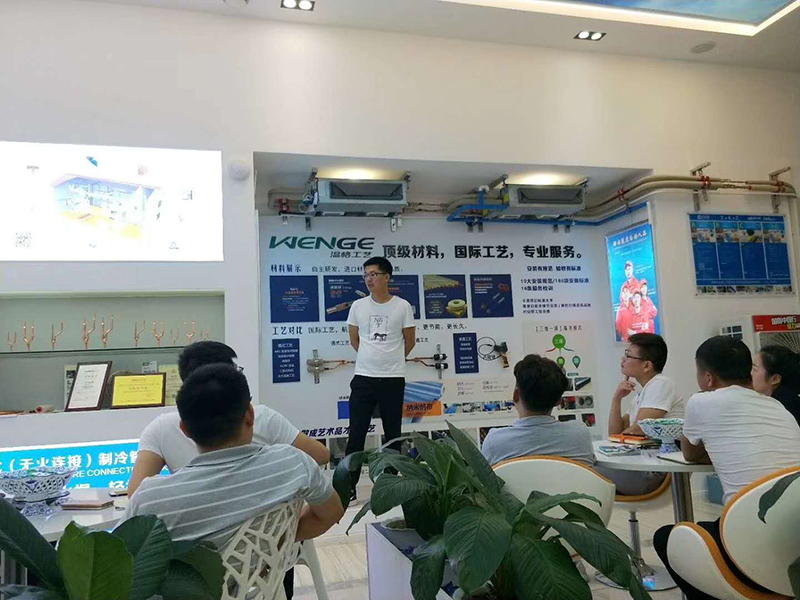 长沙弘跃暖通无火工艺中央空调图