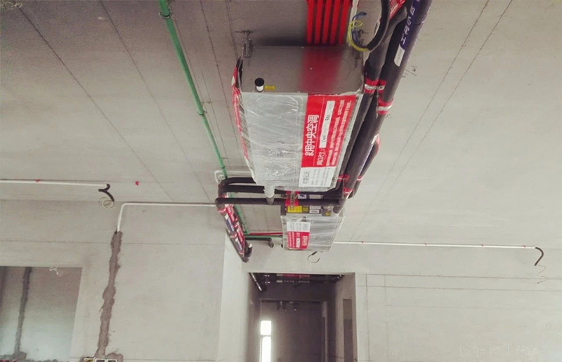 弘跃暖通施工案例空调篇|长沙博雅湘水湾格力中央空调