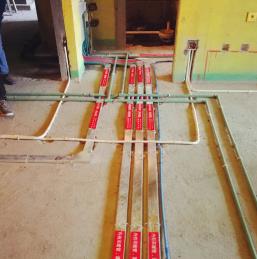 弘跃暖通施工案例暖气片篇|长沙中建梅溪湖中心3栋家庭采暖