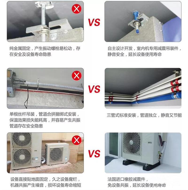长沙中央空调安装标准图