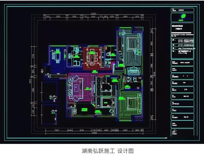 采暖施工设计图